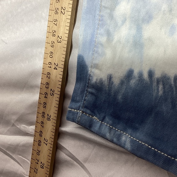 NWT GAP 12/31 Legging Skimmer Tie-Dye Denim - Picture 13 of 13